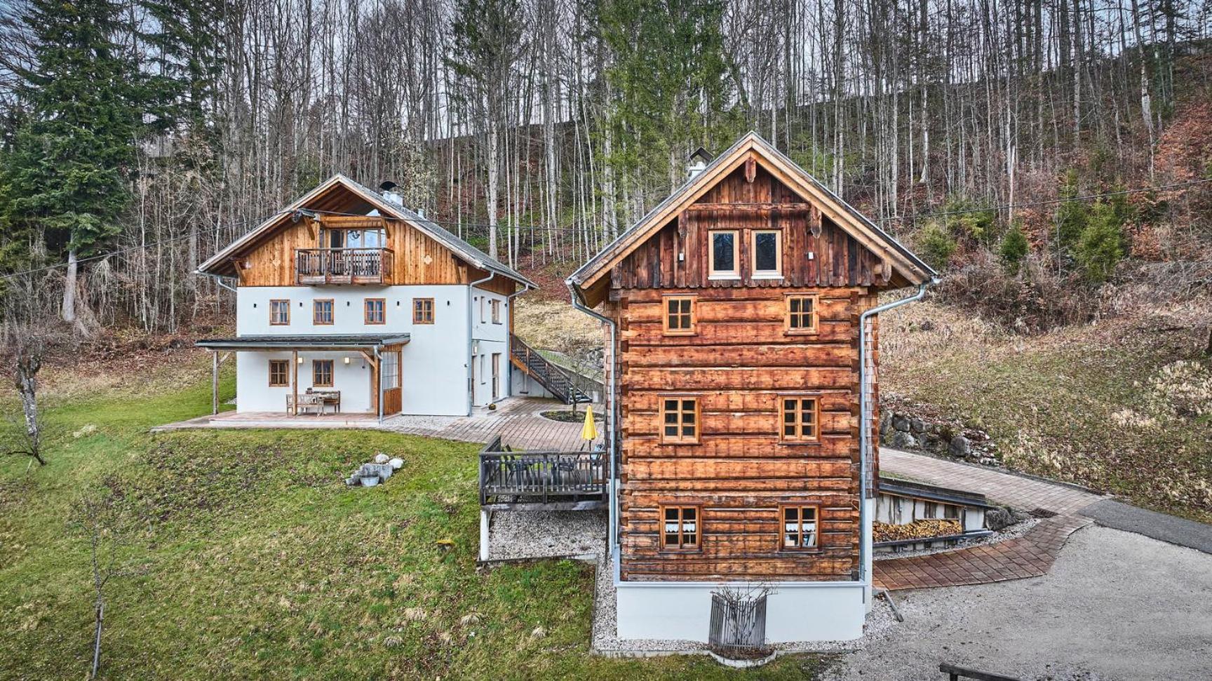Waldharmonie - Chalet & Apartments Bad Goisern Esterno foto